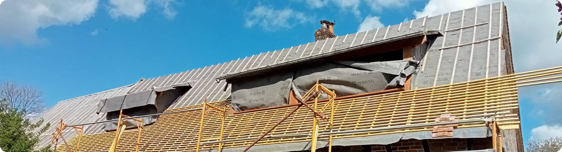 charpente et la couverture
